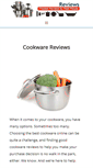 Mobile Screenshot of cookware-reviews.com